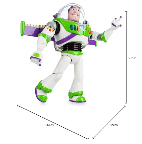 Disney Buzz Lightyear Interactive Talking Action Figure - 12 Inch