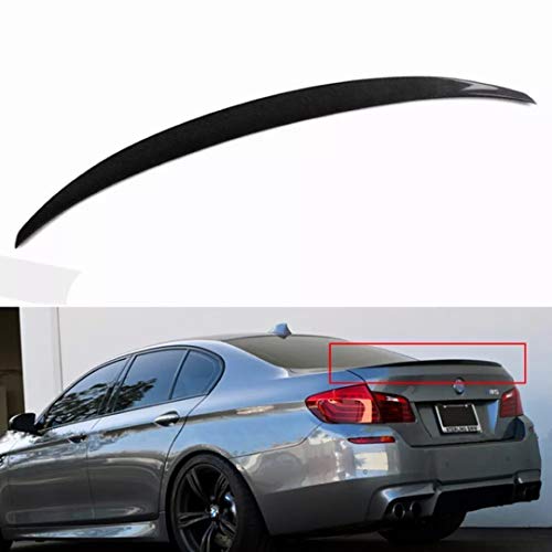 Car Craft 5 Series F10 Spoiler Rear Trunk Spoiler Compatible with BMW 5 Series Spoiler Rear Trunk Spoiler 5 Series F10 2010-2017 Non Painted M5 F10 Rear Trunk M5 Spoiler UNPAINTED