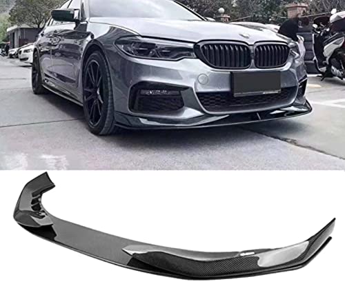 Car Craft M Performace Front Lip Bumper Lip Compatible With Bmw 5 Series G30 2017-2022 M Performace Front Lip Bumper Lip Mp Carbon Fiber Look