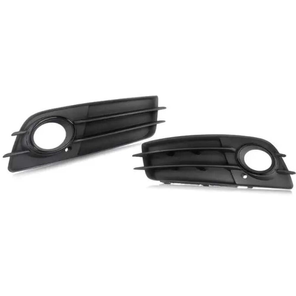 Car Craft Compatible With Audi A4 2009-2012 B8 S4 Bumper Fog Lamp Grill Frame Cover