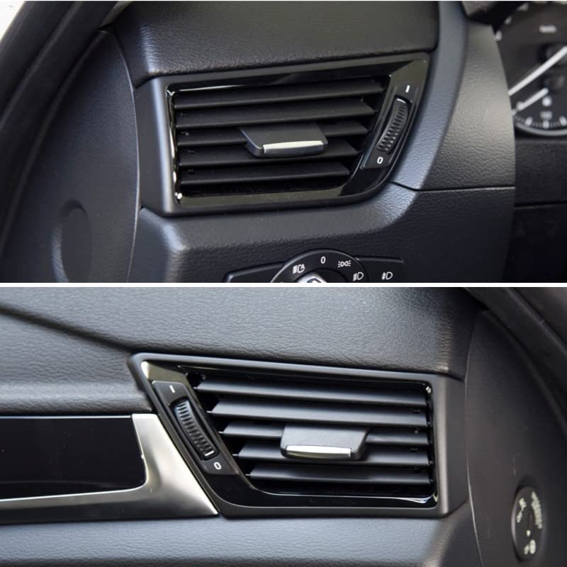Car Craft X1 Ac Vent Ac Vent Frame Compatible With Bmw X1 Ac Vent Ac Vent Frame X1 E84 2010-2016 Right Piano Black