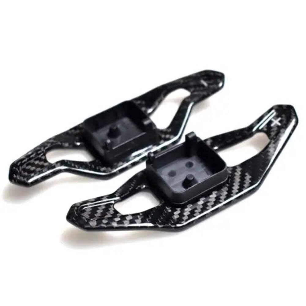 CAR CRAFT Compatible with Audi A6 S6 A7 A4 S4 B9 A5 S5 Q3 2019-2021 Paddle Shifter Paddle Shifter Carbon Fiber Bmbp-017t-b CC-2139