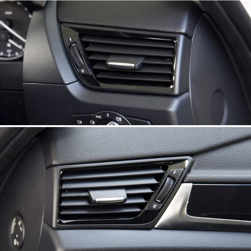 Car Craft X1 Ac Vent Ac Vent Frame Compatible With Bmw X1 Ac Vent Ac Vent Frame X1 E84 2010-2016 Left Matt Black