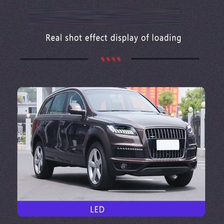 Car Craft Q7 Upgraded Led Matrix Headlight Led Headlamp Compatible With Audi Q7 Upgraded Led Matrix Headlight Led Headlamp Q7 2006-2010