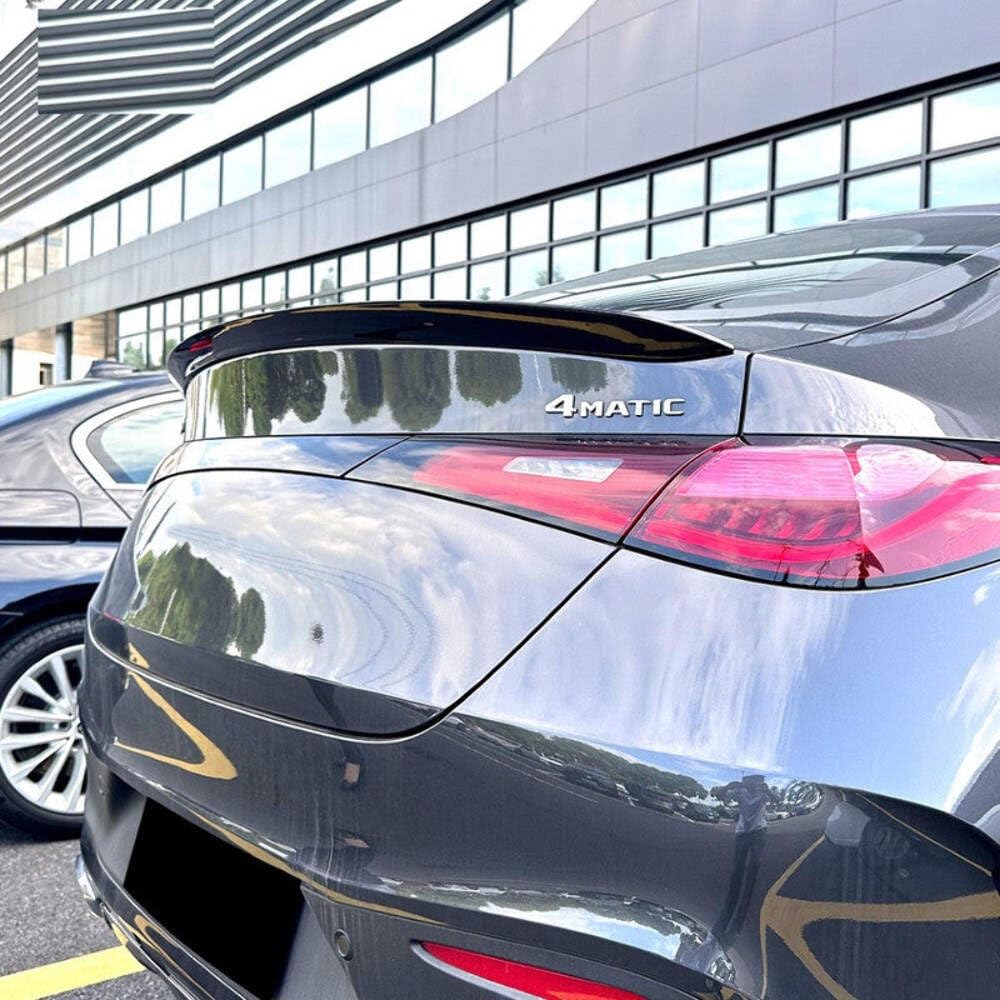 Car Craft Compatible With Mercedes Benz Glc Coupe C254 W254 X254 2024 + Rear Boot Trunk Wing Lip Spoiler Glossy Black Zst-802 Gb CC-6182