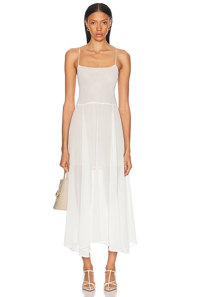 Japanese Yoryu Chiffon Dress