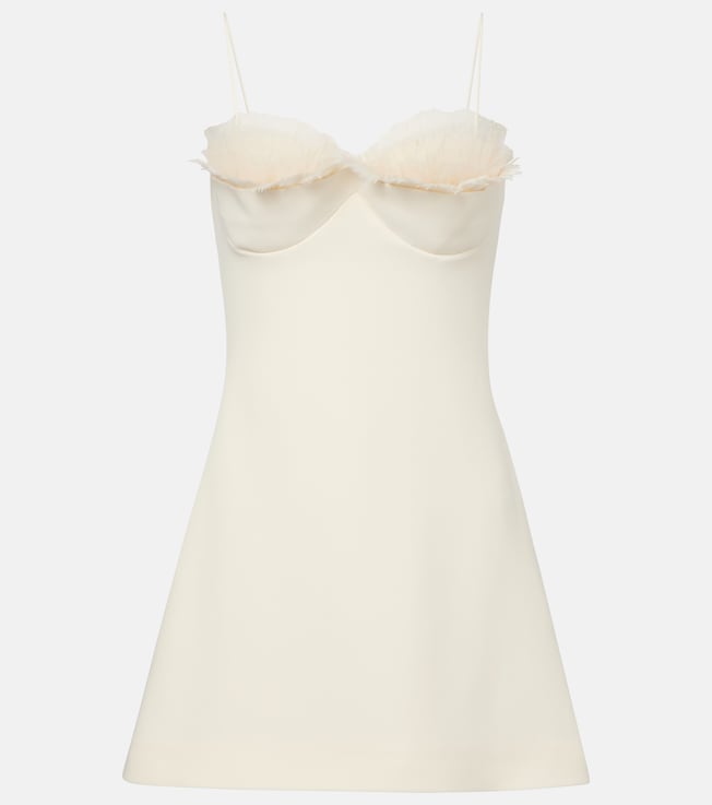 Ruffled minidress