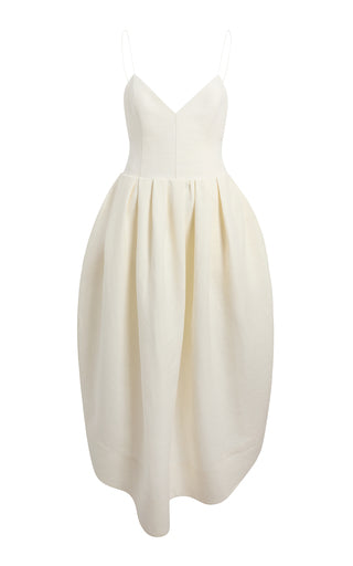 Colette Sleeveless Linen Midi Dress