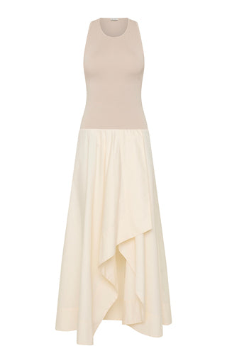 Asymmetric Midi Dress