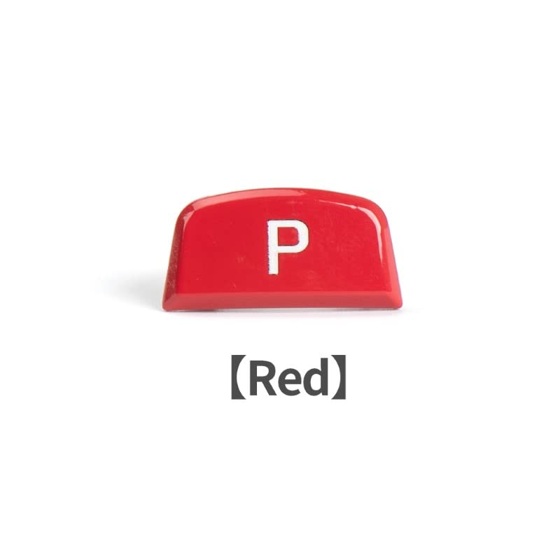 Car Craft Range Rover Sports P Button Gear Knob P Buttton Parking Button Compatible with Range Rover Sports P Button Gear Knob P Buttton Parking Button Range Rover Sport 2014-2020 Red -graphql