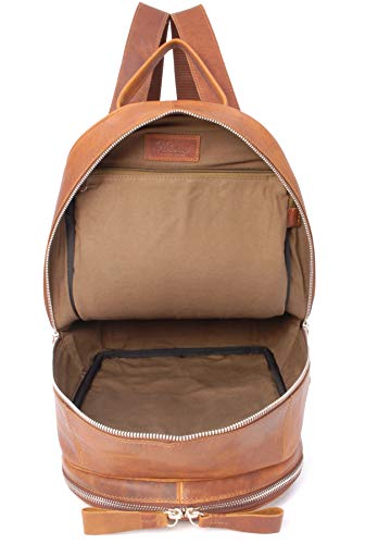 ASHWOOD - Zip Backpack Rucksack - Oily Hunter Leather - Kingsbury Collection - 1663 - Tablet Compartment test 6758621282393 6758621282393 bolt