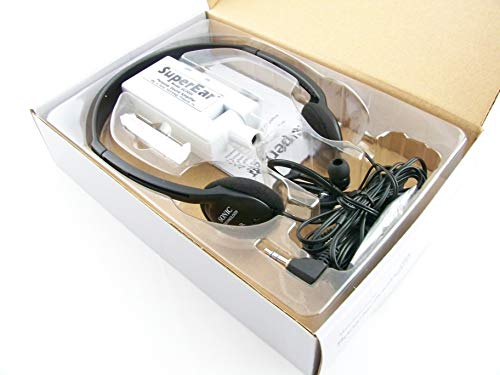 SuperEar Personal Sound Amplifier Model SE5000 Increases Ambient Sound Gain 50dB -123
