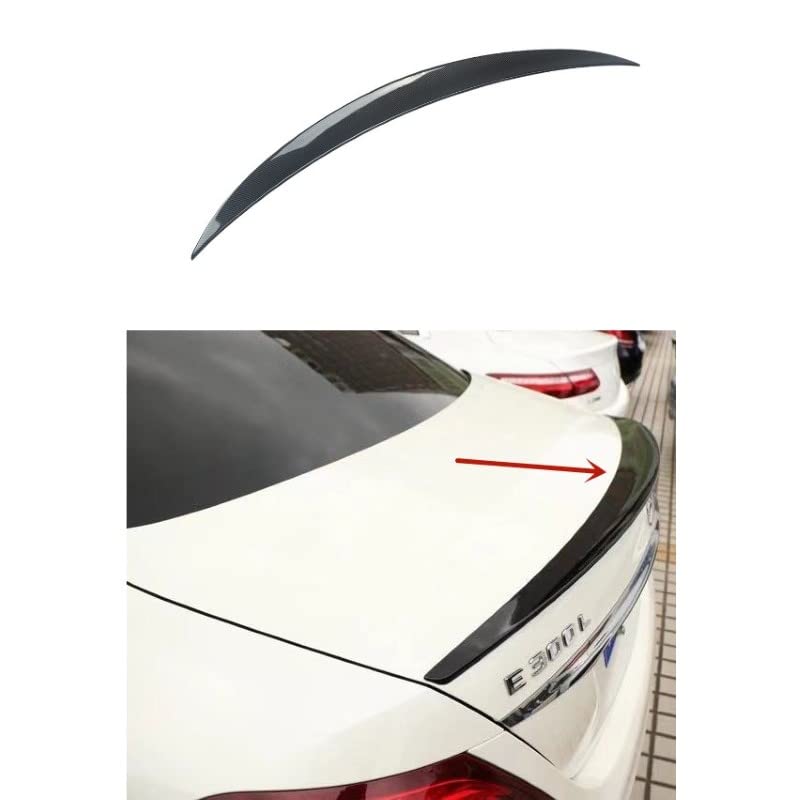 Car Craft E Class Spoiler Trunk Spoiler Compatible with Mercedes E Class Spoiler Trunk Spoiler E Class W2013 2016 Amg Glossy Black -graphql