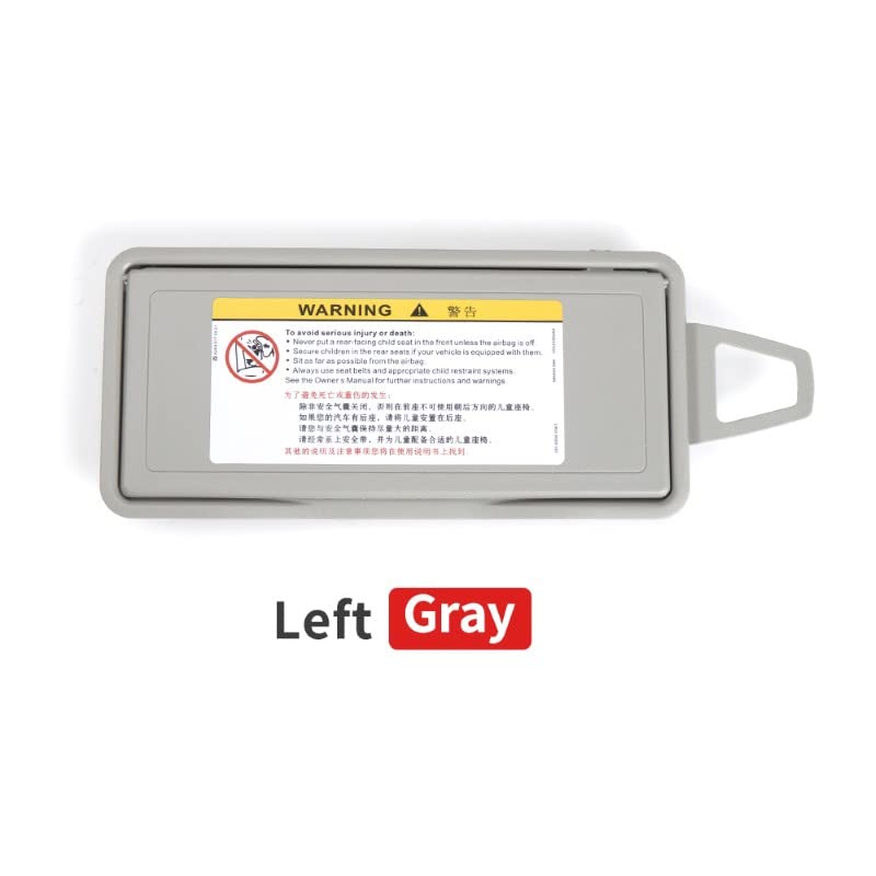 Car Craft S Class Sun Shade Mirror Compatible with Mercedes S Class Sun Shade Mirror S Class W221 2006-2014 Left Gray -graphql