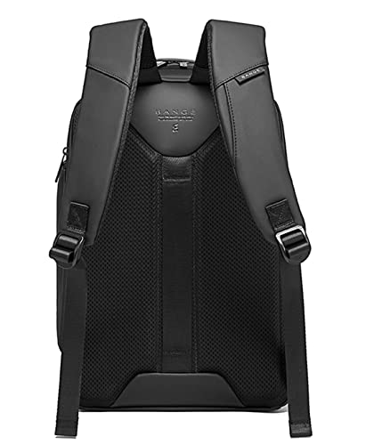 Red Lemon BANGE Nightmask Waterproof Polyester Unisex 15.6 inch Travel Laptop Backpack for Men and Women with USB Port (Grey) -123