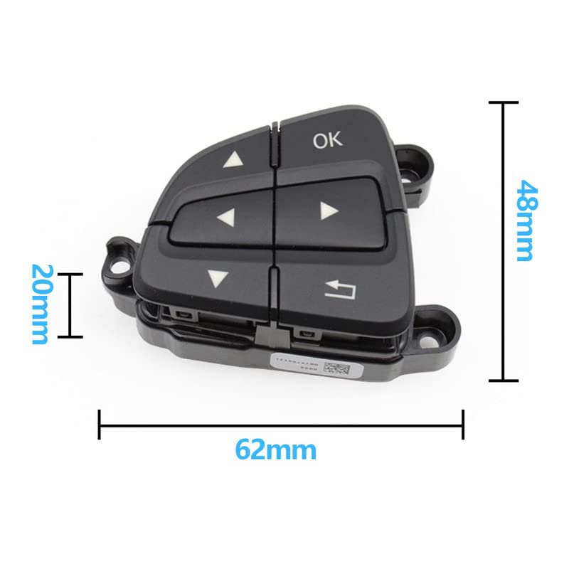 Car Craft Gle Steering Button Compatible With Mercedes Gle Steering Wheel Button Gle W166 2016-2020 Cla W117 2015-2019 Gla W156 2017-2019 Gls W166 2016-2019 V V Class W447 Cls Slc Set -graphql