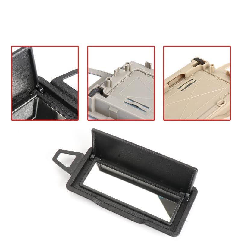 Car Craft C Class Sun Shade Mirror Compatible with Mercedes C Class Sun Shade Mirror C Class W204 2007-2014 Right Gray -graphql