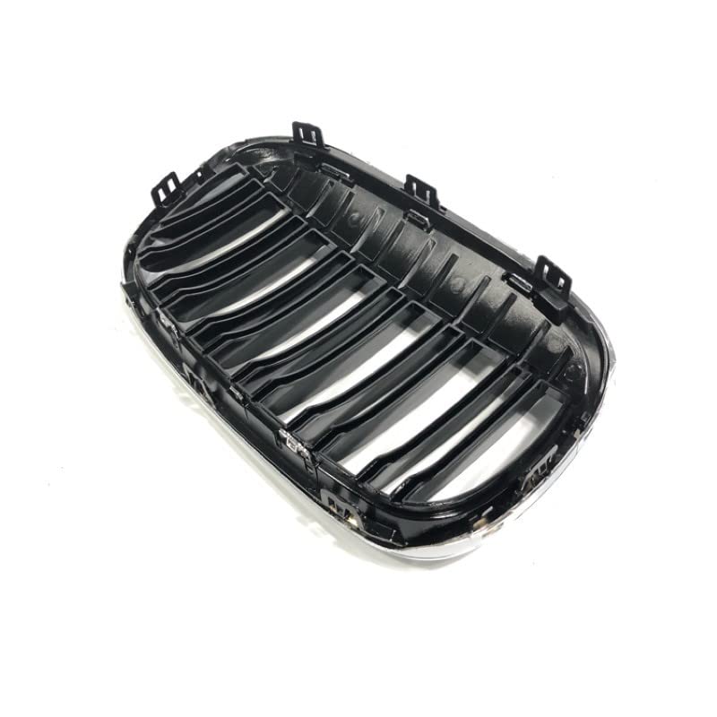 Car Craft Front Bumper Grill Compatible With Bmw X1 F48 2016-2022 Front Bumper Grill Chrome And Black -graphql
