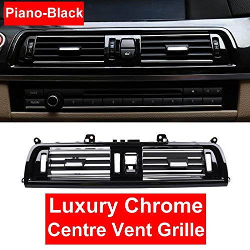 Car Craft 5 Series Ac Vent Compatible With Bmw 5 Series Ac Vent 5 Series F10 2010-2017 6 Series F12 2011-2016 Chrome Centre -graphql