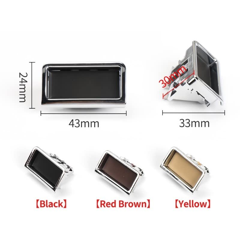 Car Craft S Class Centre Armrest Console Glove Box Switch Button Cover Compatible With Mercedes S Class Centre Armrest Console Glove Box Switch Button Cover S Class W221 2006-2014 Black -graphql