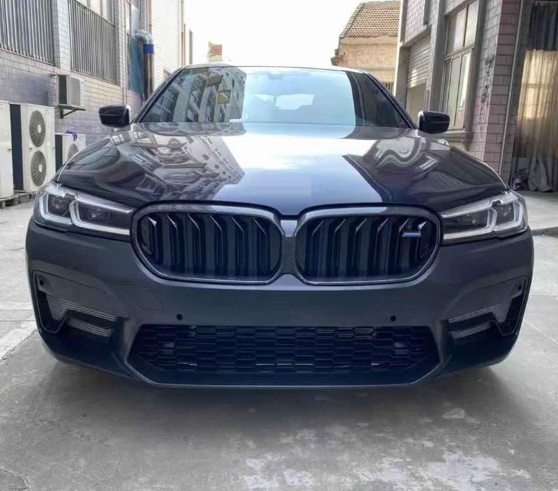 Car Craft Front Bumper Grill Compatible With Bmw 5 Series G30 21 Lci Front Bumper Grill Carbon Fiber -graphql