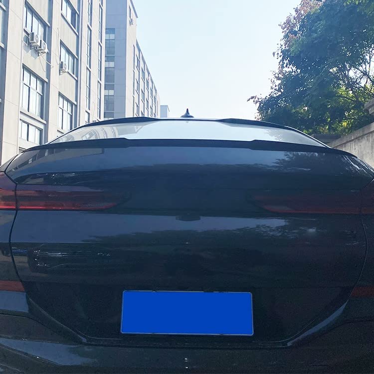 Car Craft X6 Spoiler Trunk Spoiler Compatible with BMW X6 Spoiler Trunk Spoiler X6 G06 2020 Glossy Black -graphql