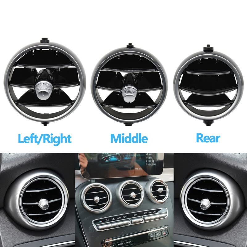Car Craft C Class Ac Vent Centre Compatible With Mercedes C Class Ac Vent Centre C Class W205 2015 2021 Rear -graphql