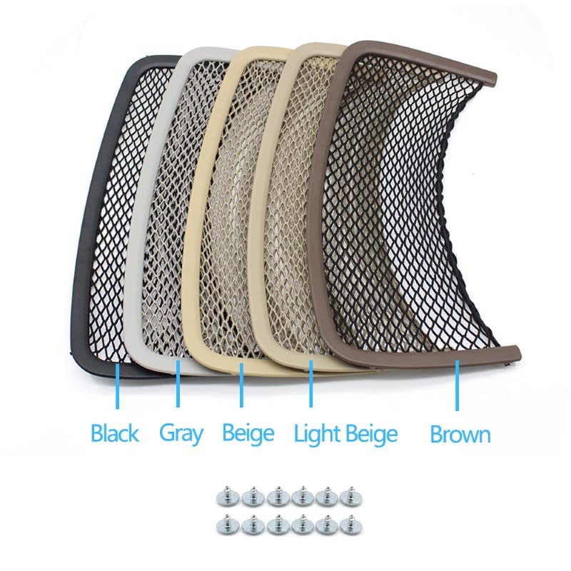 Car Craft Gls Seat Storage Pocket Cover Compatible with Mercedes Gls Seat Storage Pocket Cover Ml 2005-2015 Gl 2008-2015 Gle Gls 2015-2019 R CLAS 05-17 Beige -graphql