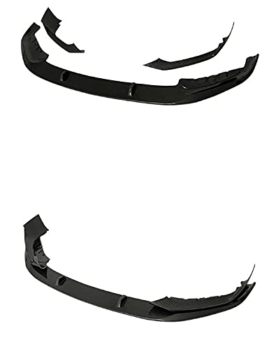 Car Craft M Performace Front Lip Bumper Lip Compatible With Bmw 5 Series G30 2017-2022 M Performace Front Lip Bumper Lip Mp Carbon Fiber Look