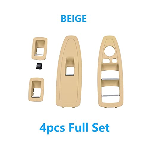 Car Craft 3 Series Window Switch Cover Compatible With Bmw 3 Series Window Switch Cover F30 2012-2018 1 Series F20 2011-2015 Beige Left