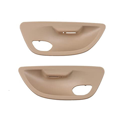 Car Craft 5 Series Door Handle Bowl Cover Compatible with BMW 5 Series Door Handle Bowl Cover 5 Series F10 2010-2017 Beige Set