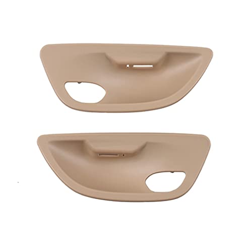 Car Craft 5 Series Door Handle Bowl Cover Compatible with BMW 5 Series Door Handle Bowl Cover 5 Series F10 2010-2017 Beige Set