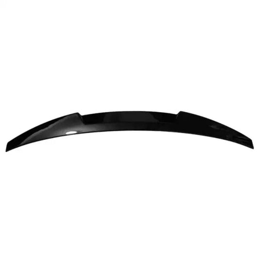 Car Craft Compatible with Audi A4 B9 2019 Rear Trunk Wing Lip Spoiler Glossy Black AR-ADI-008 CC-2363