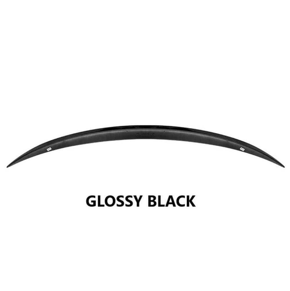 Car Craft Compatible With Mercedes Glc Coupe Amg W254 C254 2024+ Rear Trunk Wing Boot Spoiler Lip Splitter Skirt Amg Style Ar-benz-0108 Gb Glossy Black CC-8317