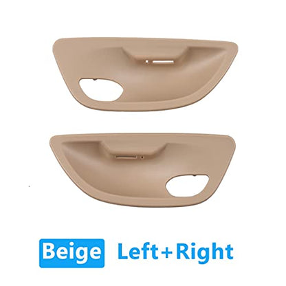 Car Craft 5 Series Door Handle Bowl Cover Compatible with BMW 5 Series Door Handle Bowl Cover 5 Series F10 2010-2017 Beige Set