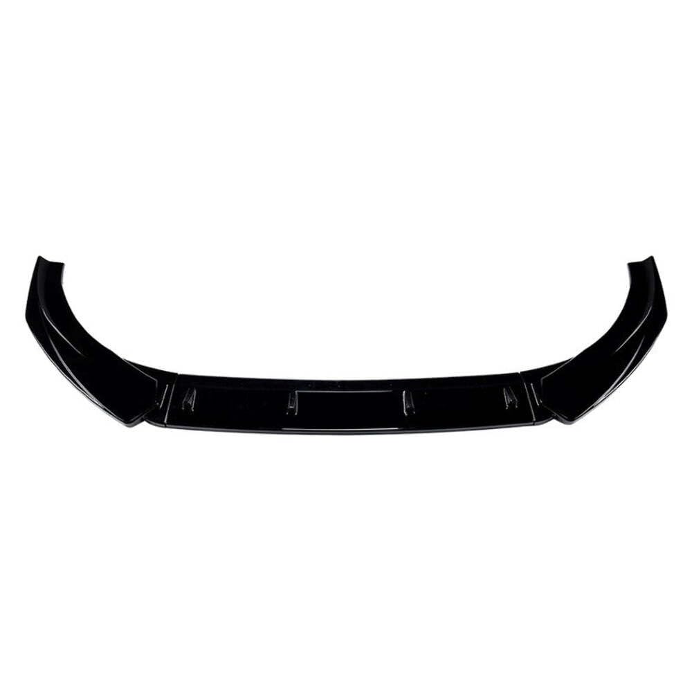 Car Craft Compatible With Audi A3 2013-2016 S3 Front Bumper Lip Splitter Diffuser Skirts Flag Canard Glossy Black Zst-718 Gb CC-6204