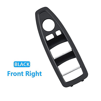 Car Craft 3 Series Window Switch Cover Compatible With Bmw 3 Series Window Switch Cover F30 2012-2018 1 Series F20 2011-2015 Black Right