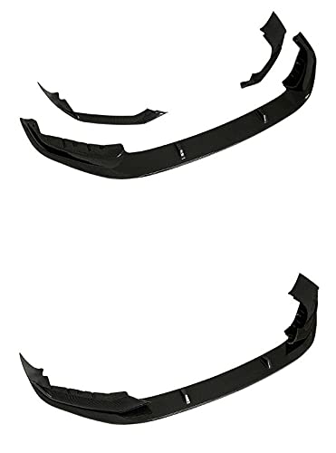 Car Craft M Performace Front Lip Bumper Lip Compatible With Bmw 5 Series G30 2017-2022 M Performace Front Lip Bumper Lip Mp Carbon Fiber Look