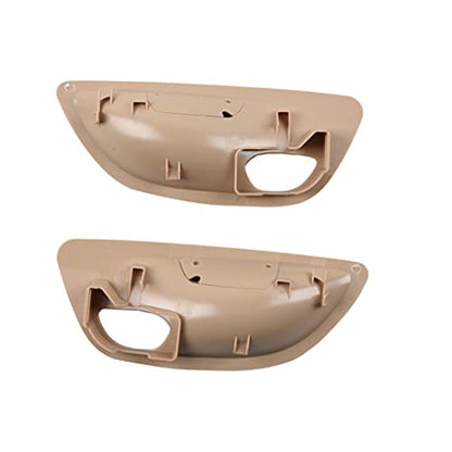 Car Craft 5 Series Door Handle Bowl Cover Compatible with BMW 5 Series Door Handle Bowl Cover 5 Series F10 2010-2017 Beige Set
