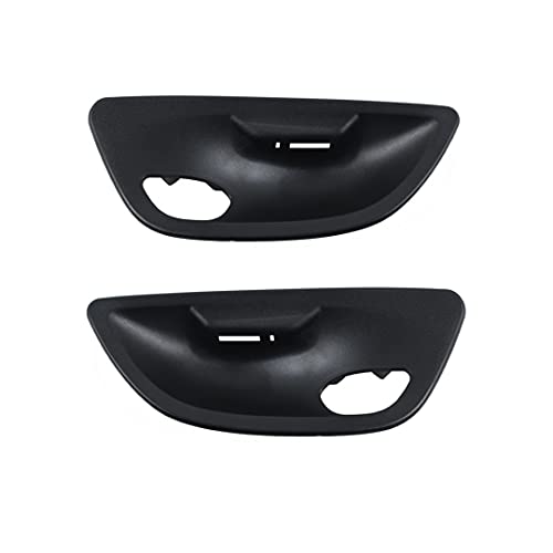 Car Craft 5 Series Door Handle Bowl Cover Compatible with BMW 5 Series Door Handle Bowl Cover 5 Series F10 2010-2017 Black Set