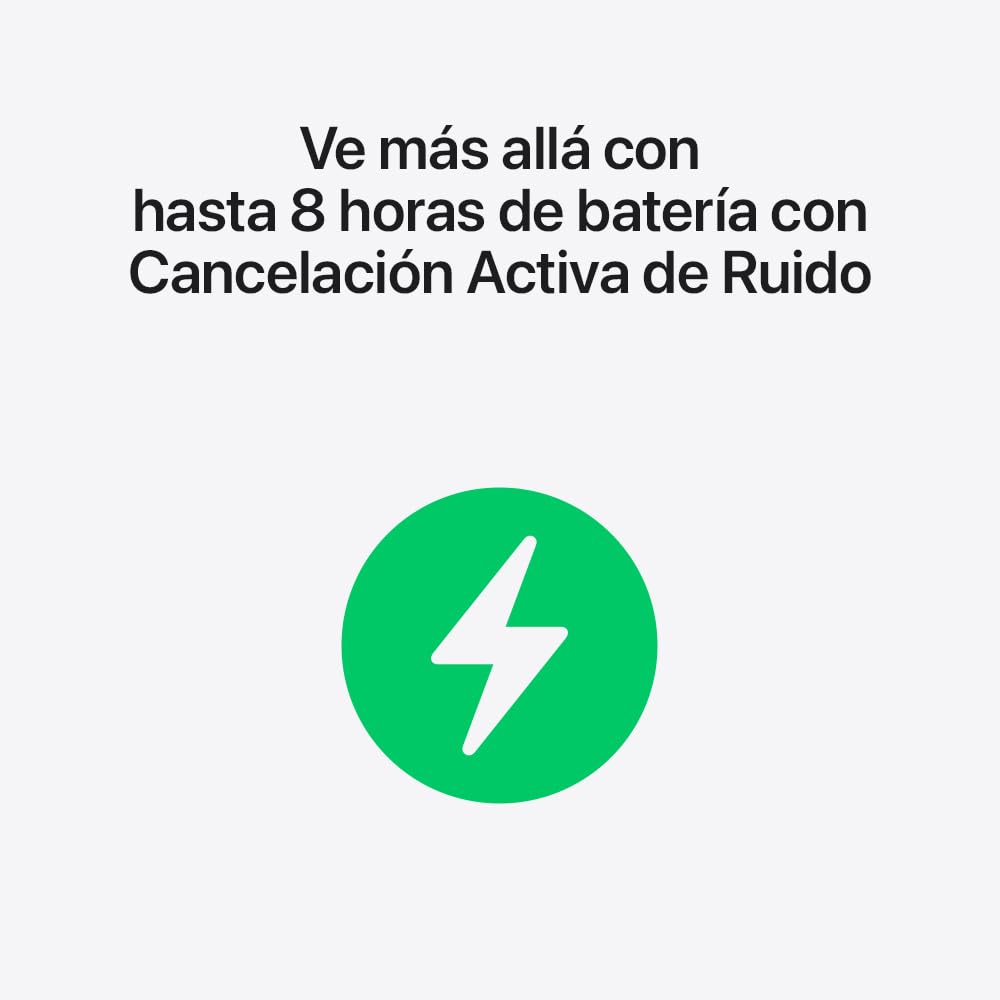 Audífonos inalámbricos AirPods Pro 3 de Apple, Cancelación Activa de Ruido, Traducción en Vivo, Detección de la frecuencia Cardiaca, audífonos Bluetooth, Audio Espacial, Sonido de Alta fidelidad