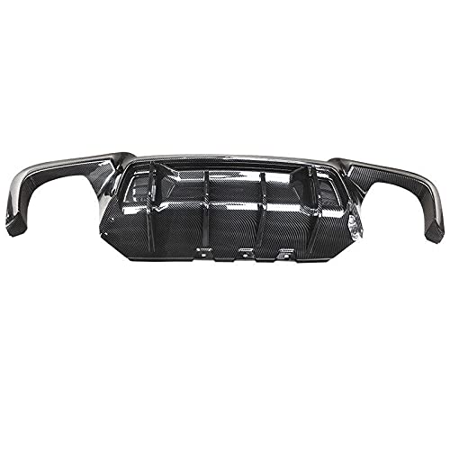 Car Craft M5 After Lip Bumper Lip Rear Diffuser Compatible With Bmw 5 Series F10 2010-2017 M5 After Lip Bumper Lip Rear Diffuser M5 Carbon Fiber Look