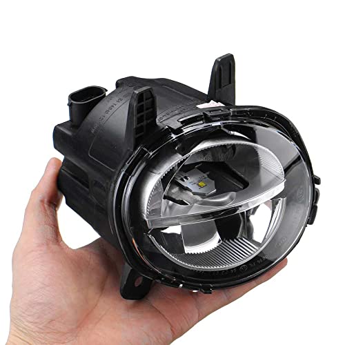 Car Craft Fog Lamp Fog Light Compatible With Bmw 3 Series F30 2012-2018 1 Series F20 2012-2015 Fog Lamp Fog Light Left Led Upgraded 63177315559 LED