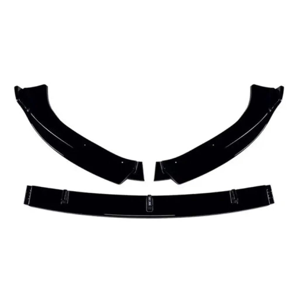 Car Craft Compatible with Mercedes CLS W257 C257 Pre Lci 2018-2021 Front Amg Bumper Flag Side Lip Spoiler Skirst Splitter Zst-631 Cf Carbon Fiber Look