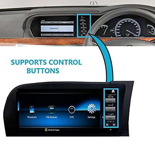 Car Craft S Class Android Screen Compatible with Mercedes S Class Android Screen Android Player S Class W221 2006-2014