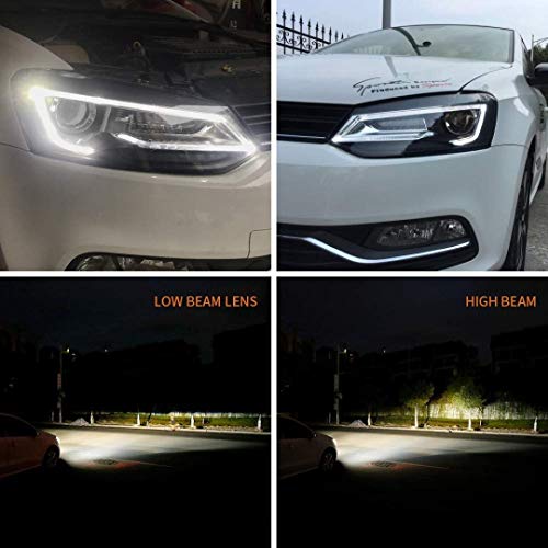 Car Craft Polo Headlight Compatible With Volkswagen Polo Headlight Polo 2010-2018 Vento 2010-2018 Led Metrix Headlight