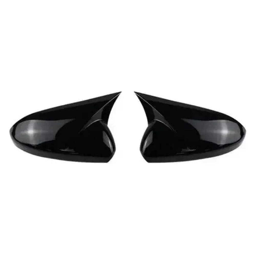 Car Craft Compatible With Audi A3 S3 8v Rs3 2014-2020 Side Rear View Mirror Case Cover Paste Self Adhasive Tape Stick On Style Ar-mr-042 Gb Glossy Black CC-2035