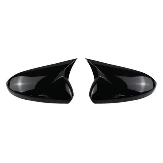 Car Craft Compatible With Audi A3 S3 8v Rs3 2014-2020 Side Rear View Mirror Case Cover Paste Self Adhasive Tape Stick On Style Ar-mr-042 Gb Glossy Black CC-2035