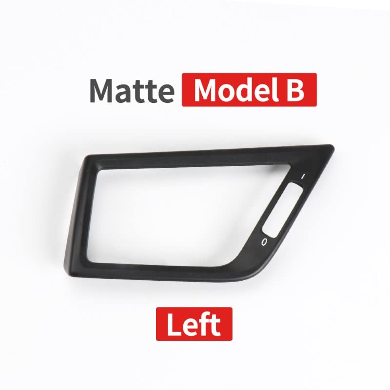 Car Craft X1 Ac Vent Ac Vent Frame Compatible With Bmw X1 Ac Vent Ac Vent Frame X1 E84 2010-2016 Left Matt Black