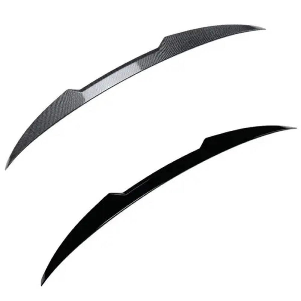 Car Craft Compatible with Audi A3 S3 8v 2014-2020 Rear Trunk Boot Lip Wing Spoiler Zst-823 Gb Glossy Black